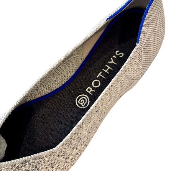 ROTHY’S Retired Pearl Metallic Flats Unicorn Women’s Size 11 NEW - Picture 4 of 9